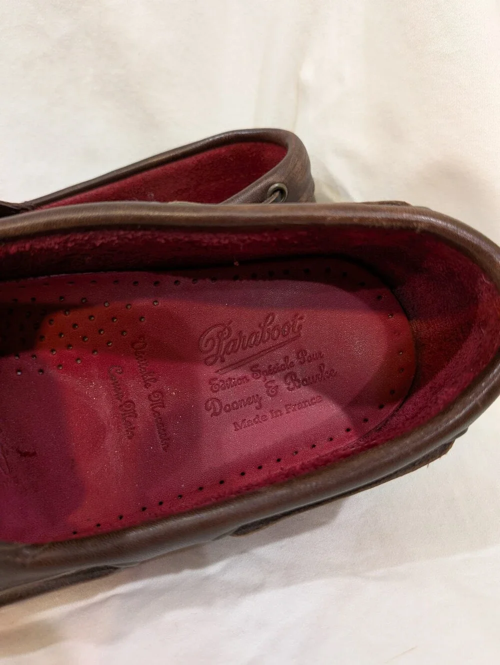 Paraboot Veritable Moccasin, Mens 8